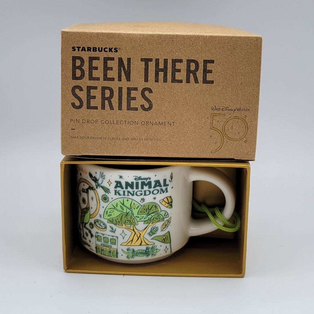 Starbucks Disney Animal Kingdom 50th anniversary ornament